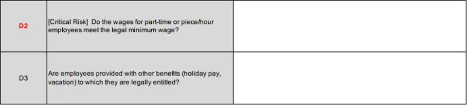 Salarios y beneficios