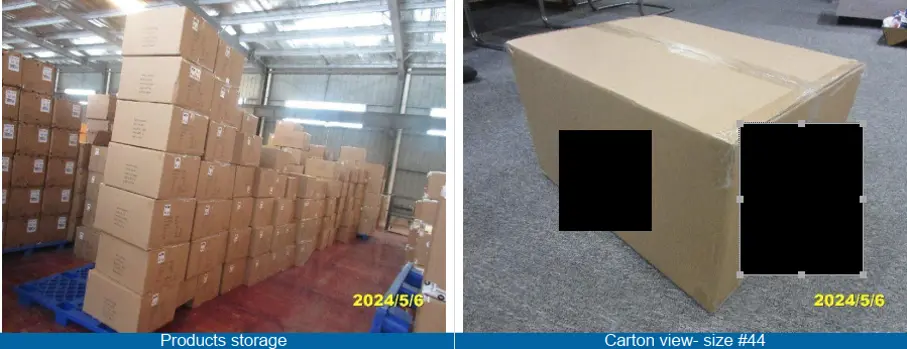 Inspección del empaque