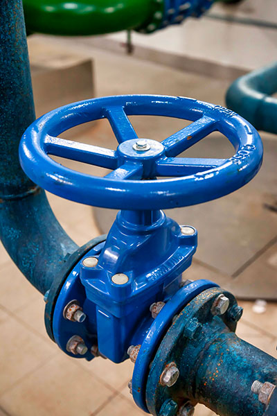 Válvula azul