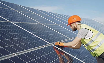 What does a solar panel quality control inspection cover