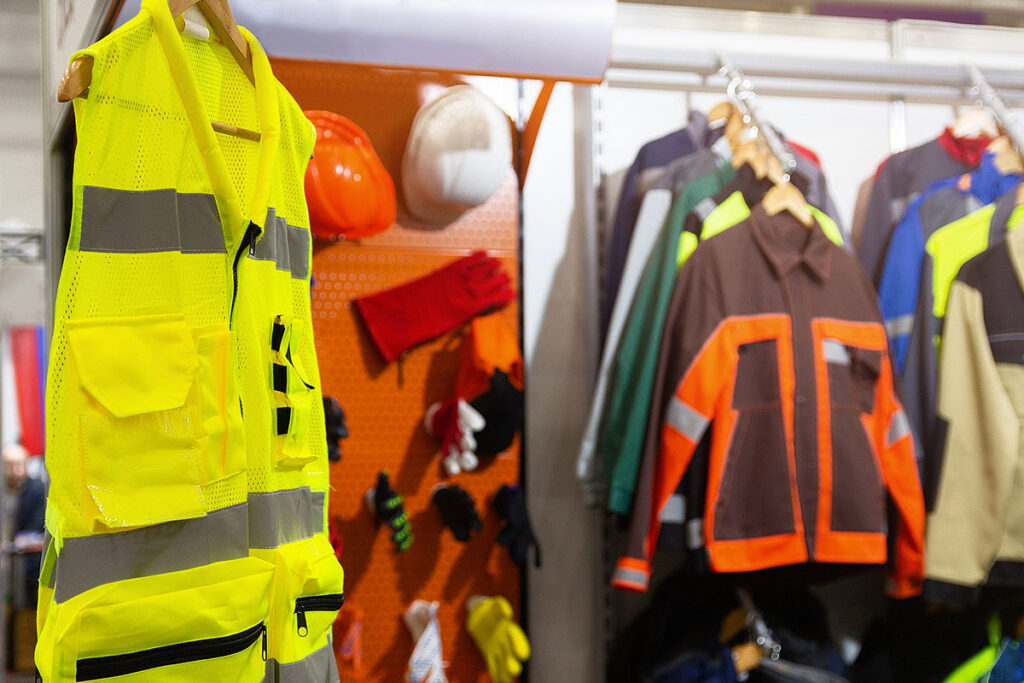 Servicios de control de calidad para ropa laboral y prendas de protección industrial